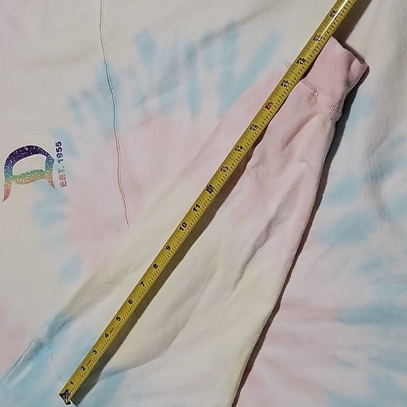 Disney Parks Disneyland Pastel Tie Dye Spirit Jersey with Glittered Letters XL - Picture 14 of 15